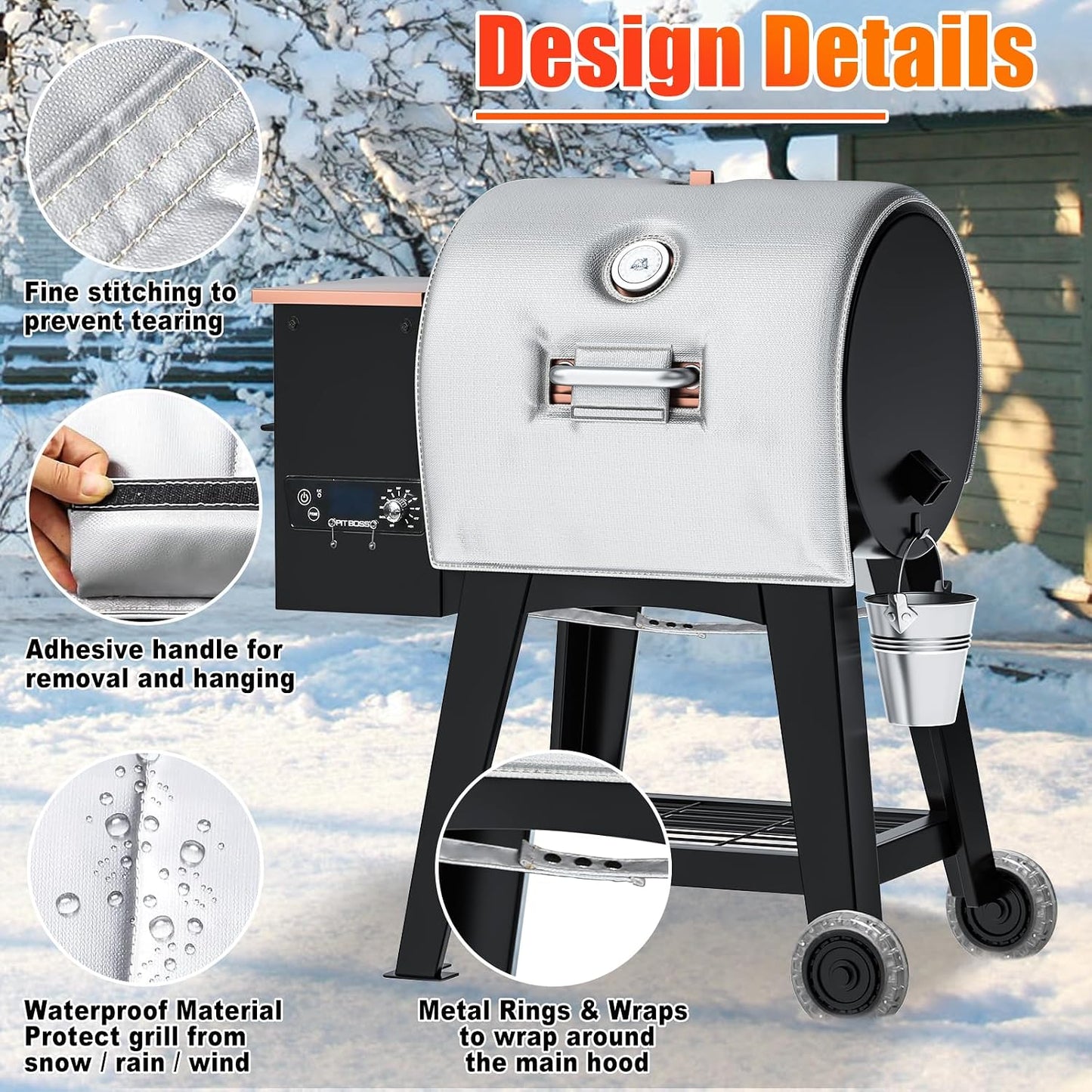 Manta aislante para parrilla Pit Boss 540/500/550