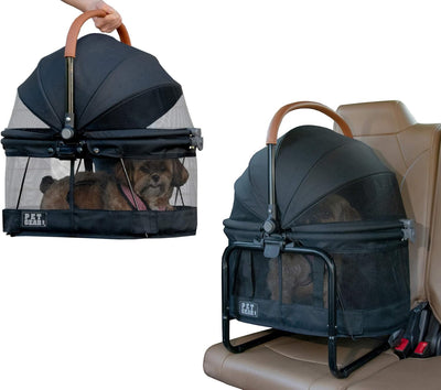 Transportador mascotas asiento auto elevador perros gatos