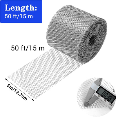 Cubiertas aluminio 50pulg x 5pulg 0.04pulg protectores canaletas