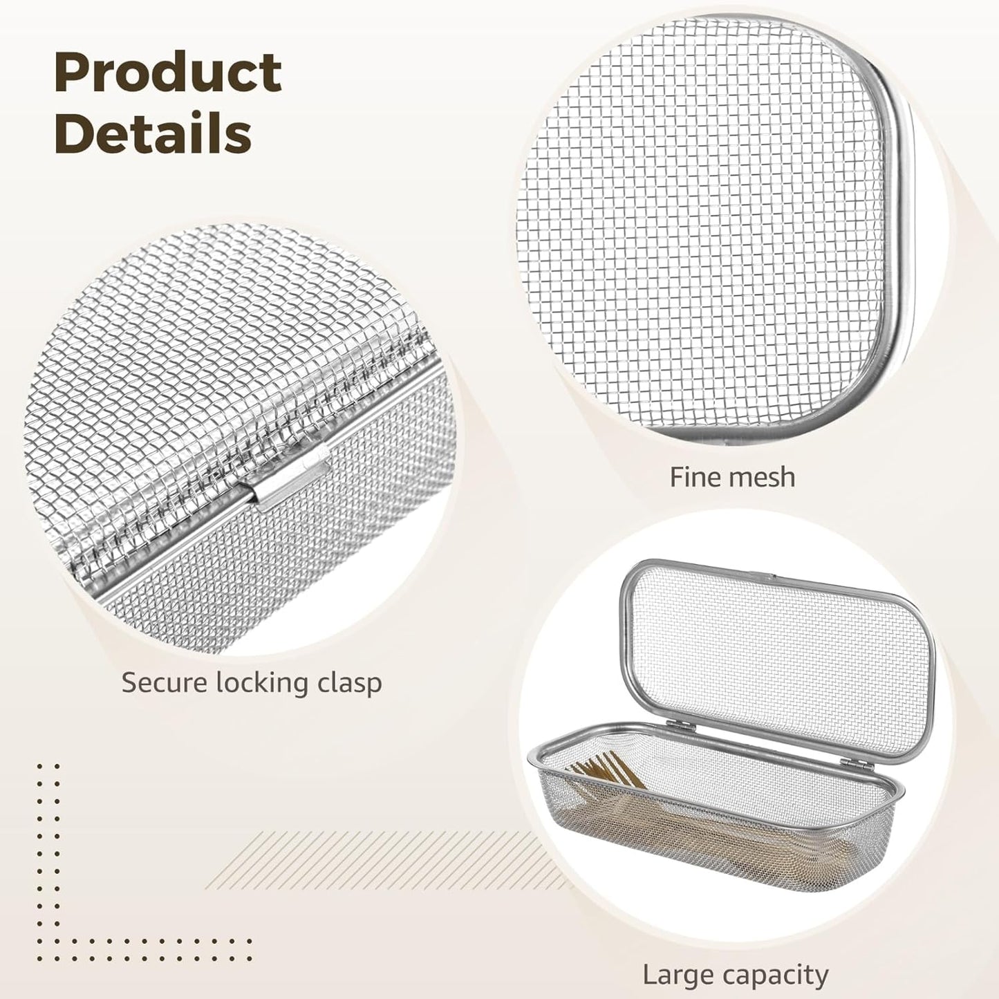 Cesta acero inox 304 para lavavajillas escurridor cubiertos