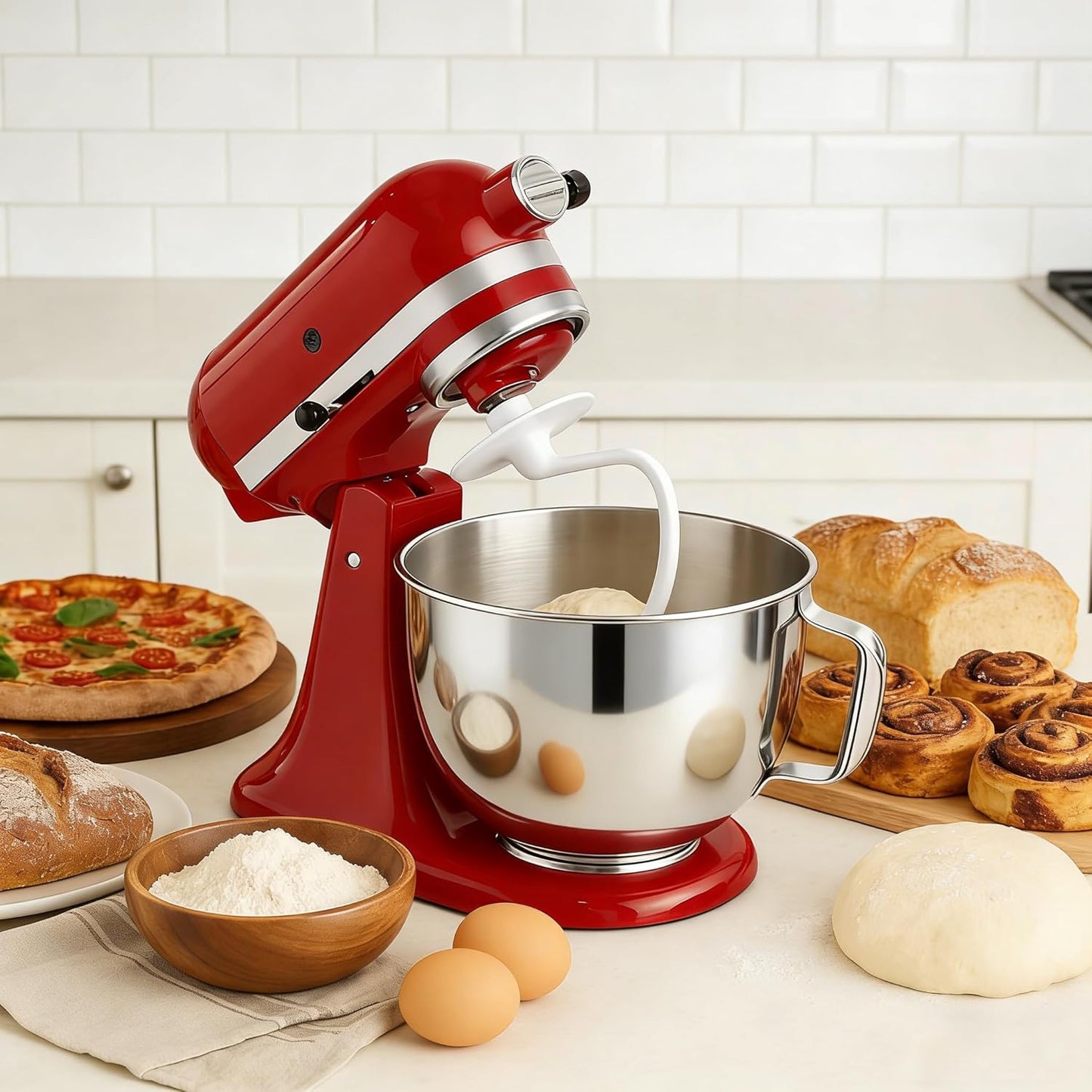 Gancho masa KitchenAid 4.5-5qt apto lavavajillas