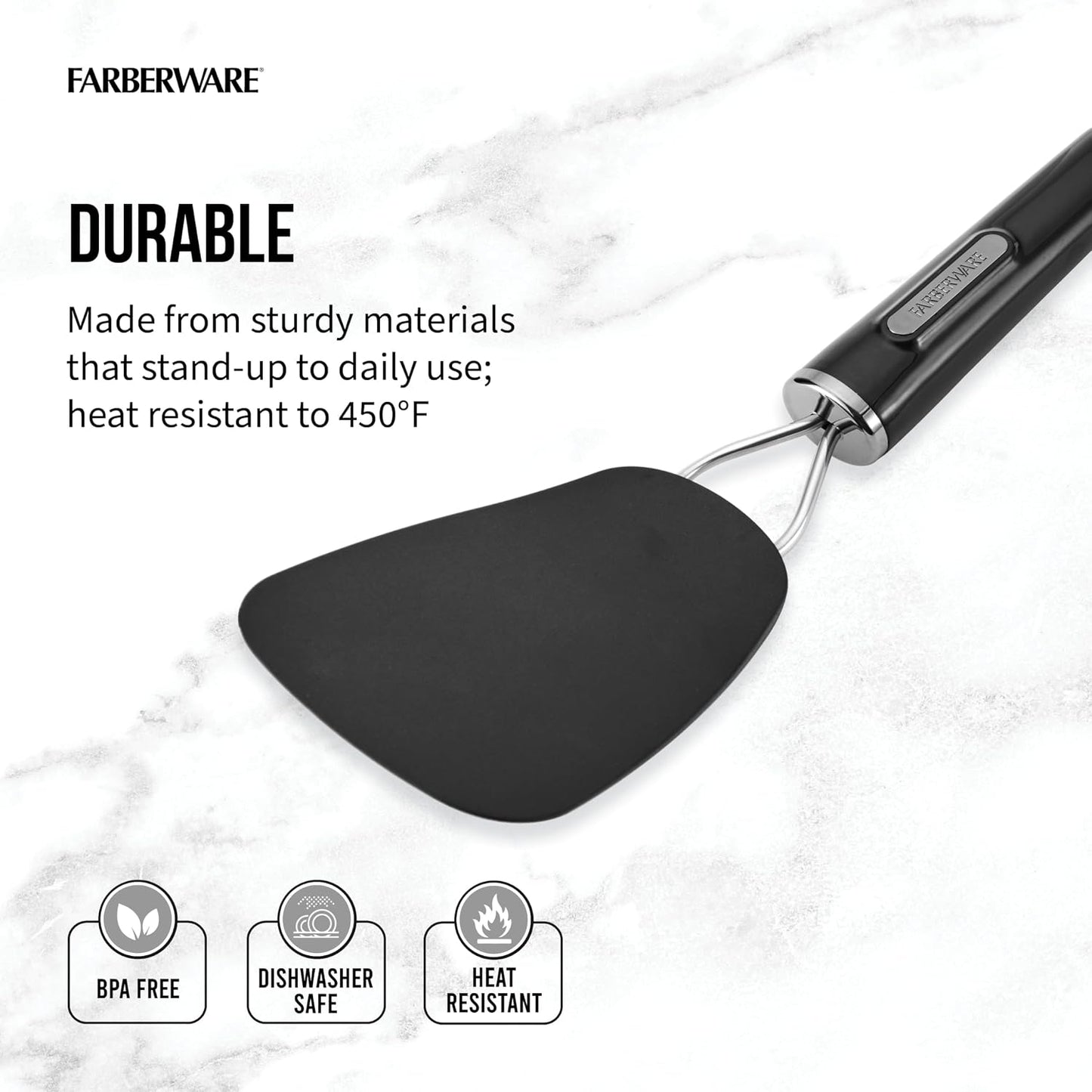 Girador flexible para batir revolver servir alimentos negro