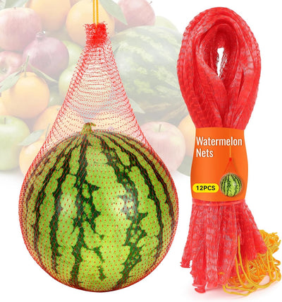12 Redes Sandía 17.7pulg Bolsas Malla Colgar Melón