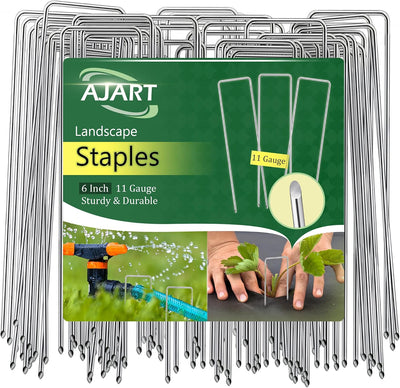 Estacas acero galvanizado 6pulg reutilizables 100uds