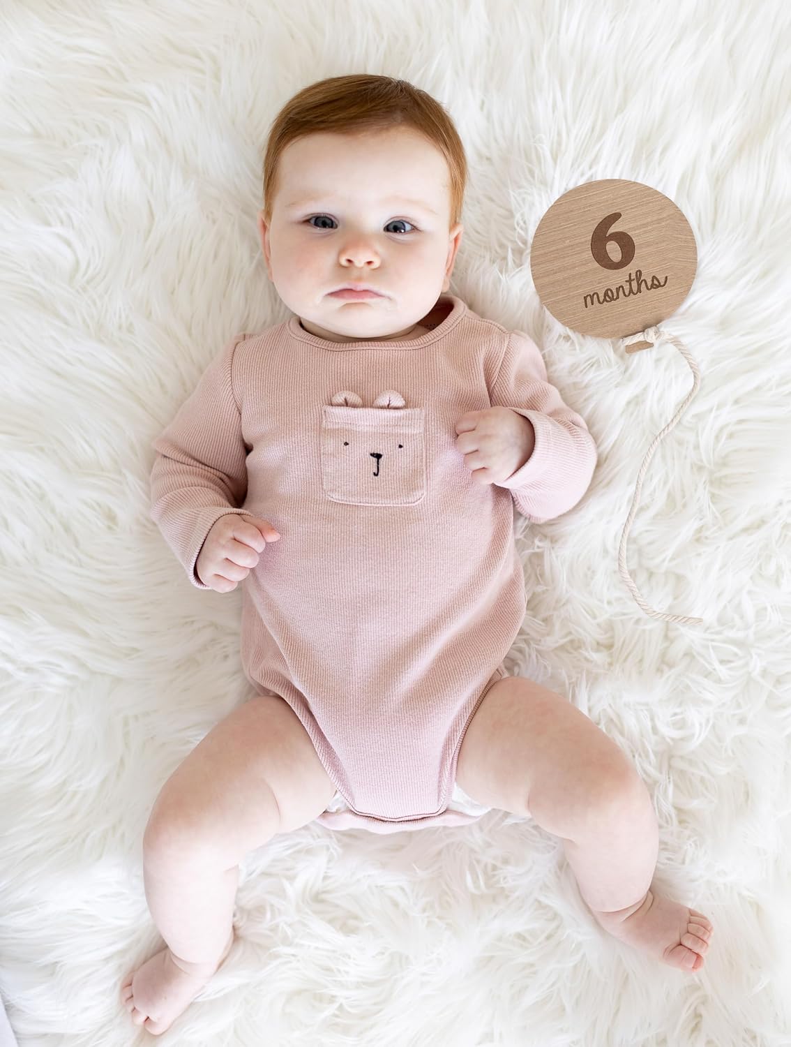 Discos hitos bebé 1-12 meses regalo neutro globos cumpleaños