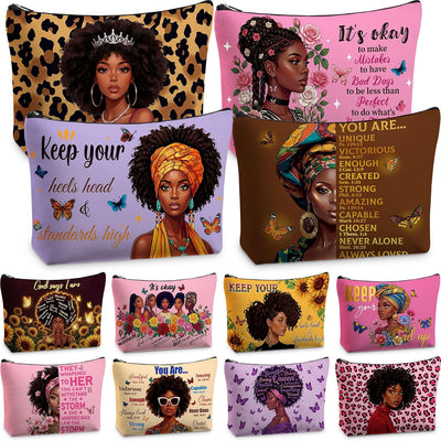 12 bolsas maquillaje cristiano regalo mujer versiculo