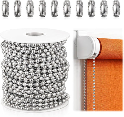 Cadena extensión acero inox 49.2ft 10 conectores