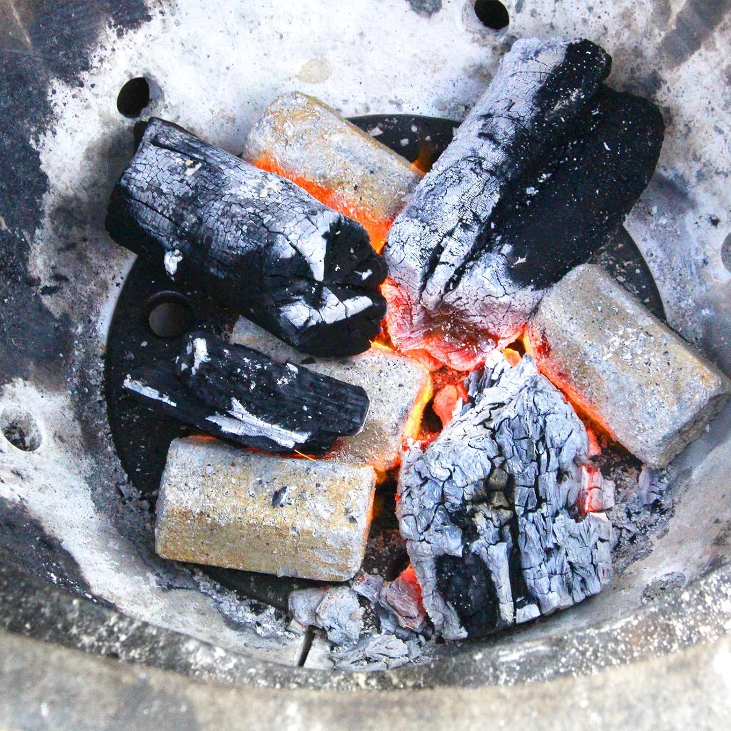 Rejilla hierro fundido para parrilla de carbón