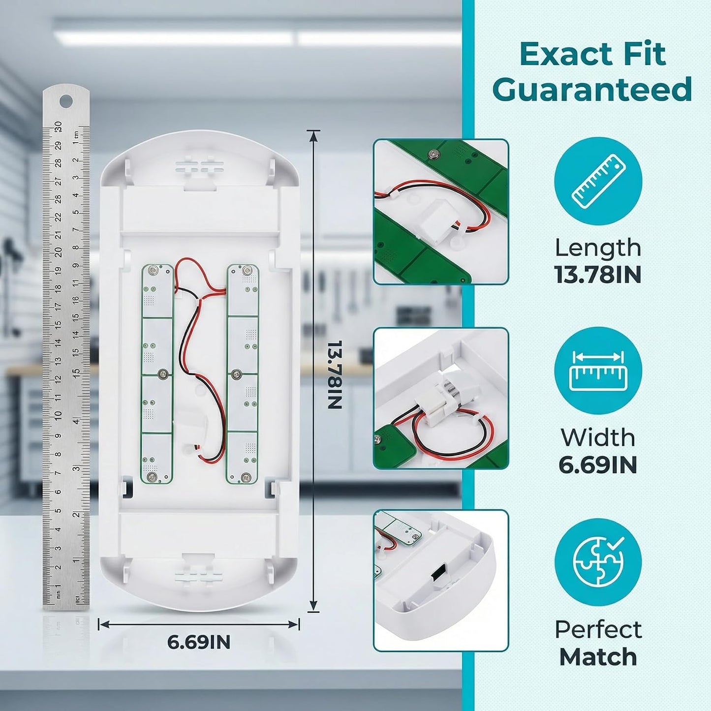 Luz LED para refrigerador Whirlpool