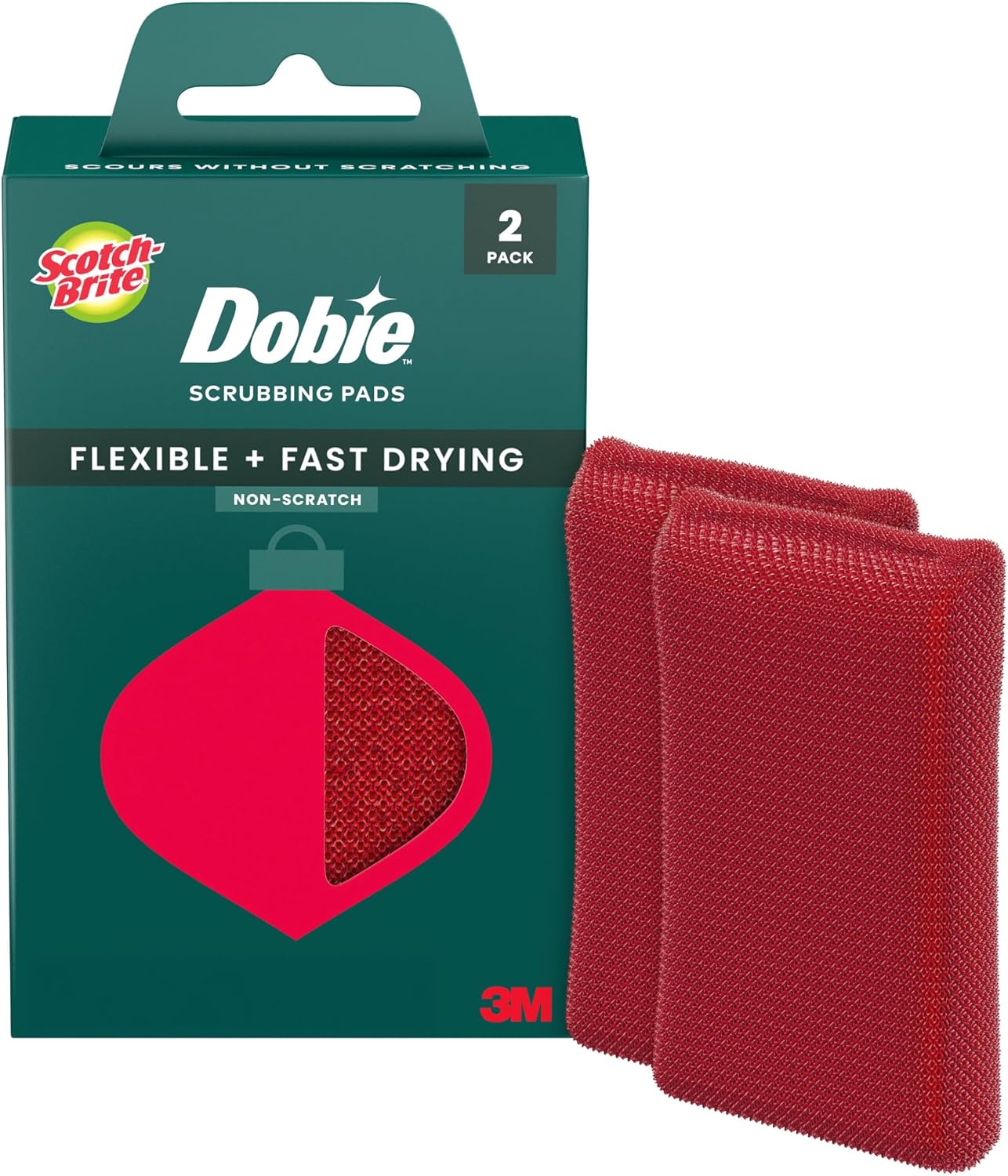 Pack 2 Dobie Roja