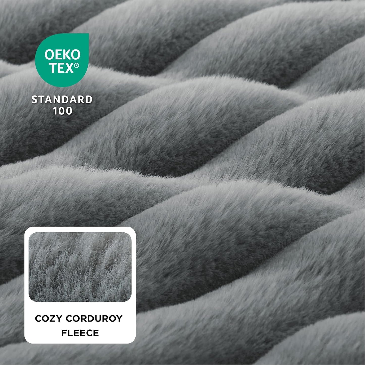 Sofá perro XL viscoelástica antideslizante con funda lavable gris