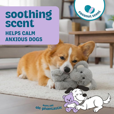 Juguetes suaves para perros con sonido elefante 7.9