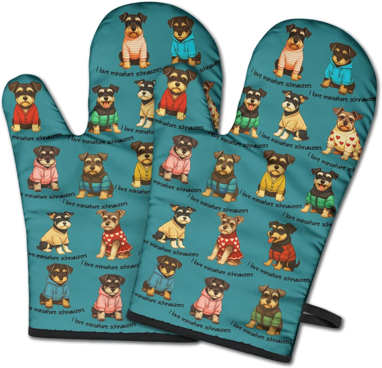 Guantes horno resistentes al calor para cocinar y asar