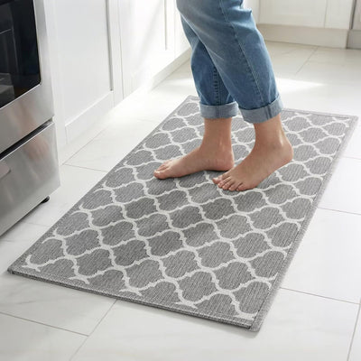 Tapete de cocina antideslizante lavable con base de goma