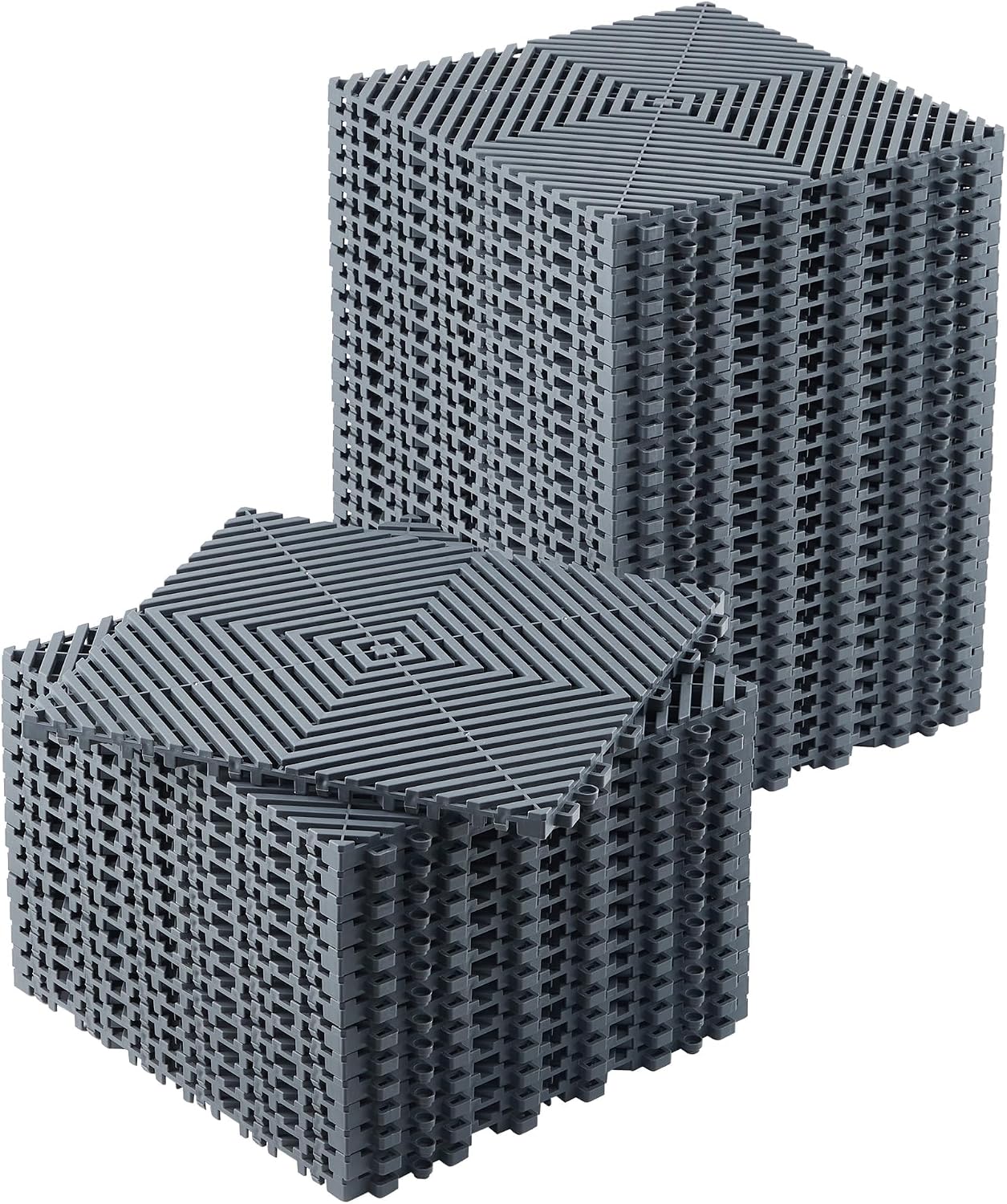 Alfombrillas impermeables 12x12pulg para garaje gimnasio