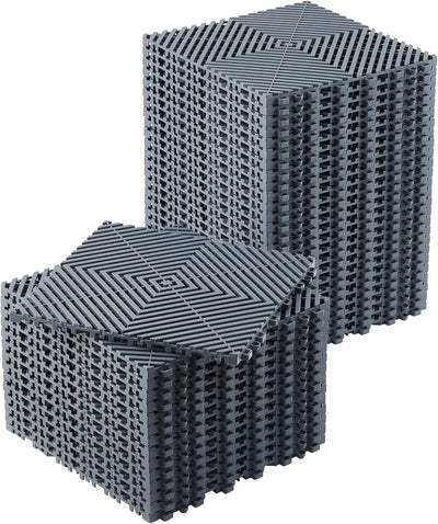 Alfombrillas impermeables 12x12pulg para garaje gimnasio