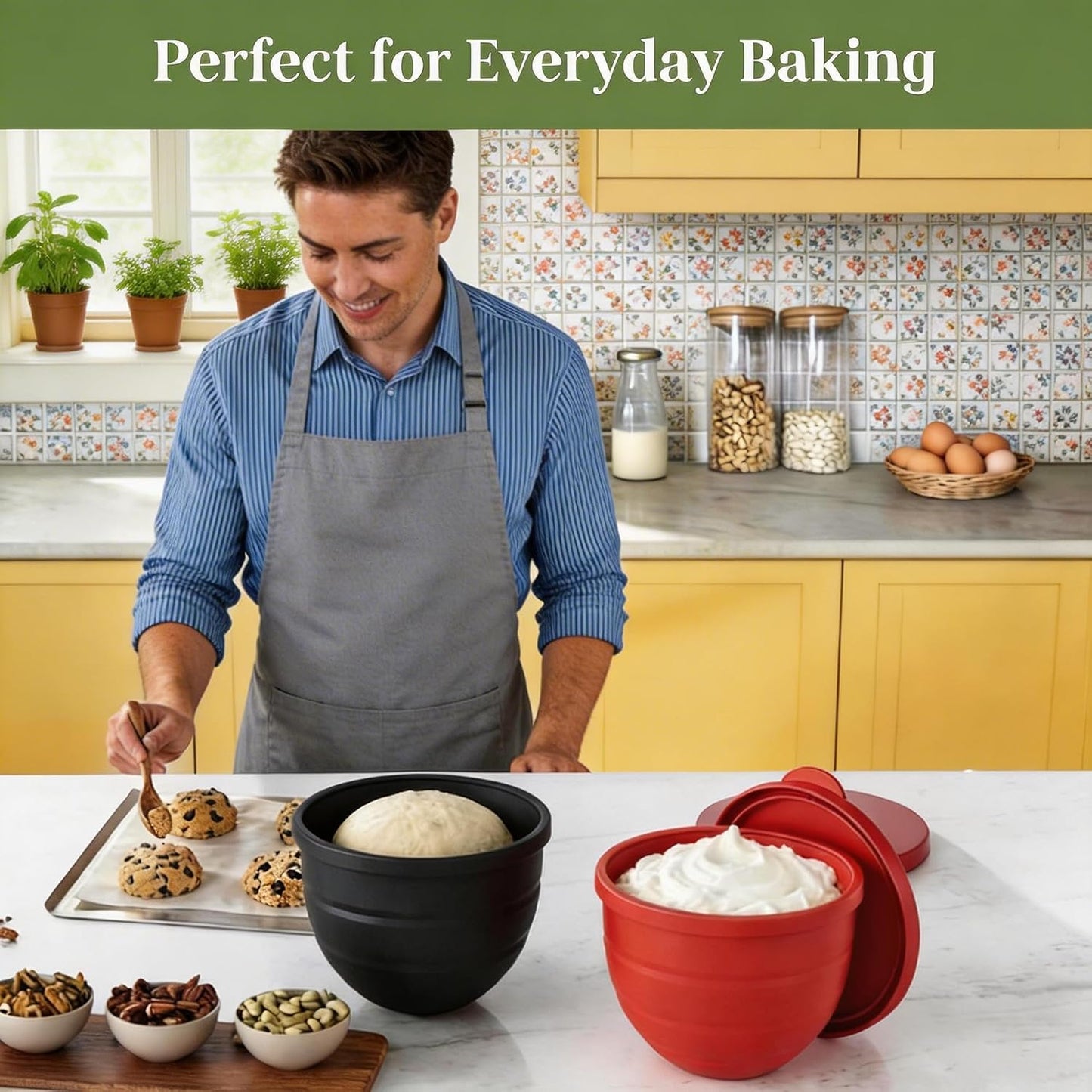 3 Pzas Forros Silicón Mezclador KitchenAid 5qt Plegable