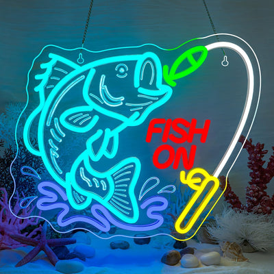 Letrero neón regulable con luces LED USB para dormitorio y sala