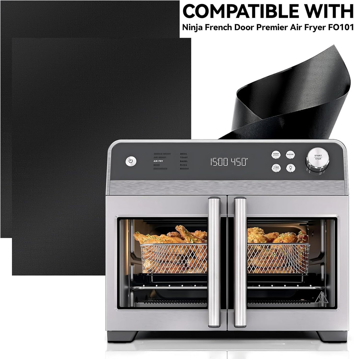 Revestimiento horno comp FO101 para freidora aire puerta francesa