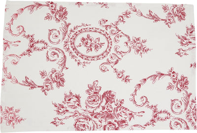 Planchas de mesa vintage floral set 4 14x20pulg