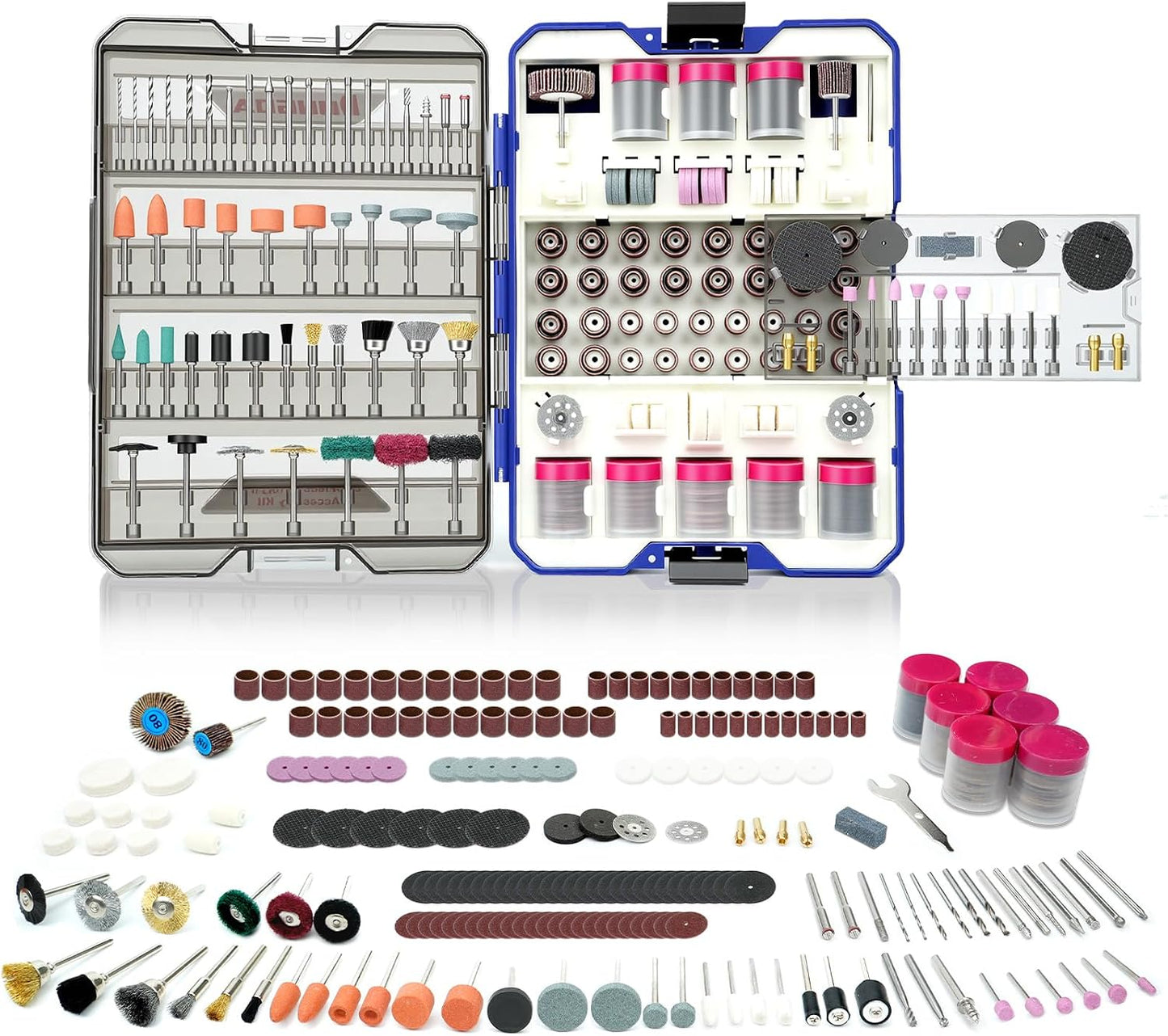 Kit 652 Pzas Accesorios Rotativas Dremel Bricolaje