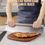 Pala y espátula de aluminio para pizza 12 pulgadas con cortador