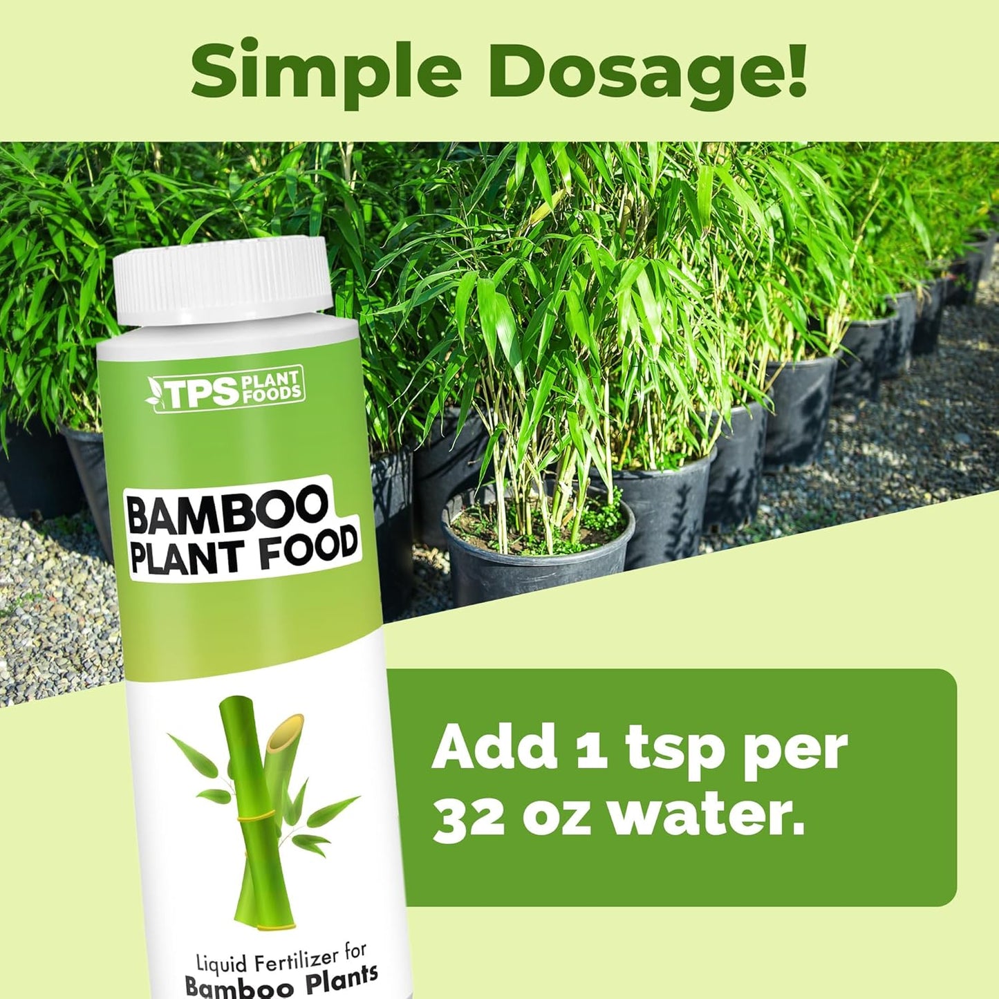 Alimento líquido para plantas bambú 8oz