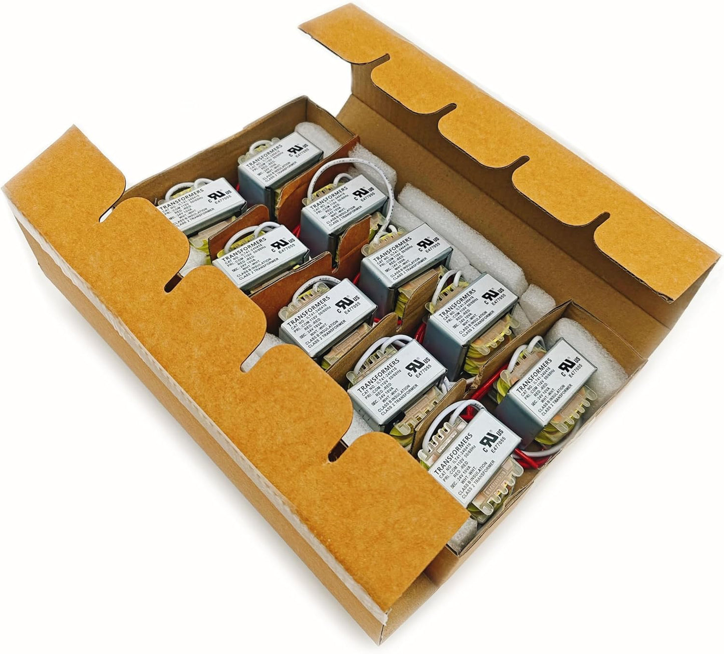 Transformador CA 24V 10W 110V a 24VCA set 10