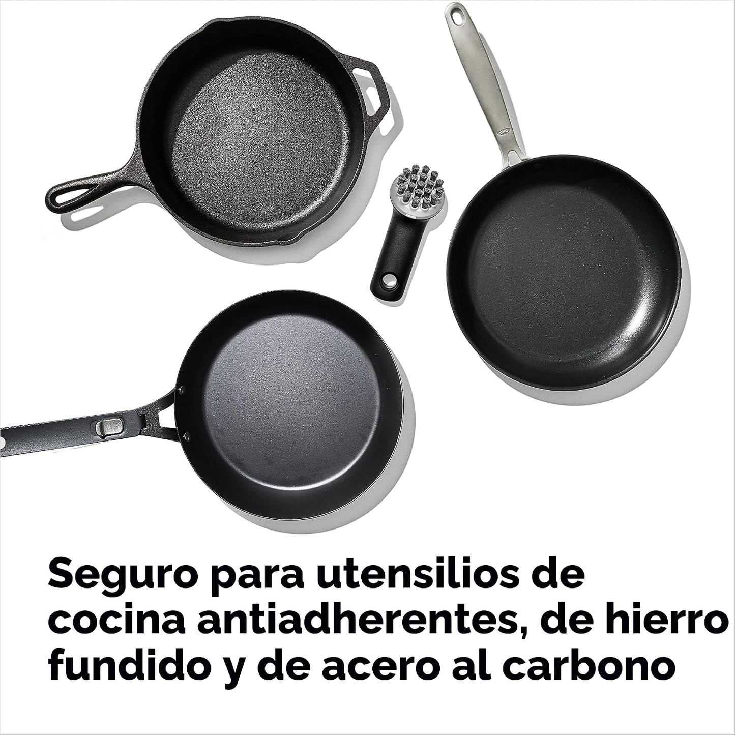 Cepillo para hierro fundido OXO Good Grips