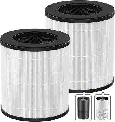 Filtro HEPA 3en1 para purificador aire ZQA-4000C y ZQA-4000A pack 2