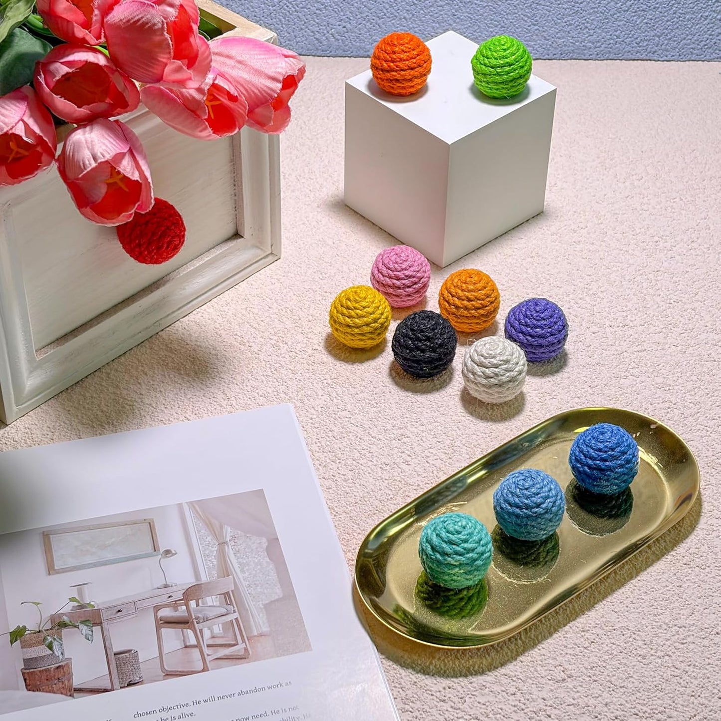 12 Pomos Decorativos 1.26pulg para Cajones