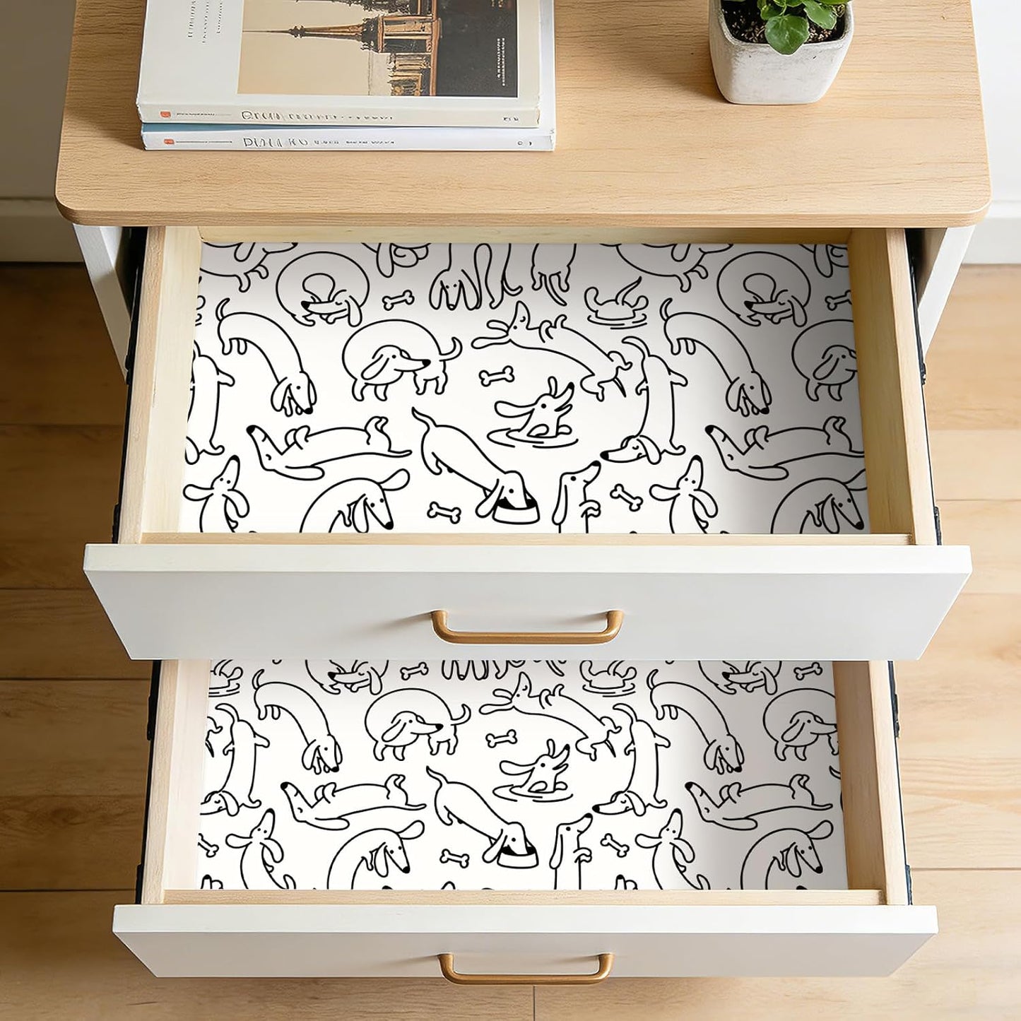 Papel tapiz animales en blanco y negro para perros