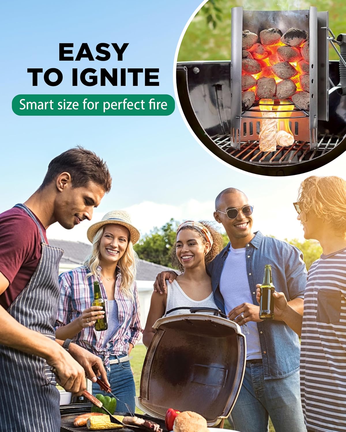 370 Pzas Arrancadores Fuego Chimenea Interior 10lb