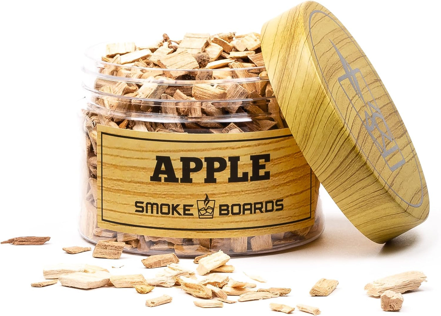 Virutas madera manzana 10oz para ahumado infusor