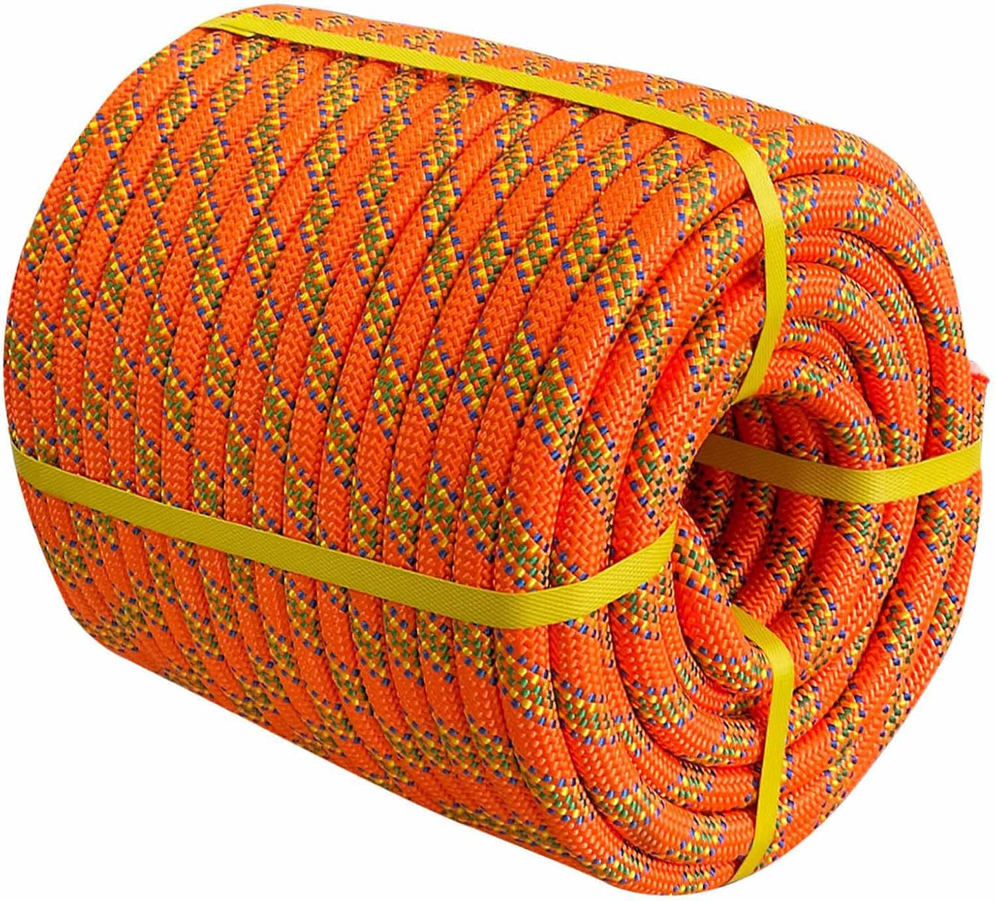 Cuerda poliéster trenzada doble 3/4pulg x50ft resistente