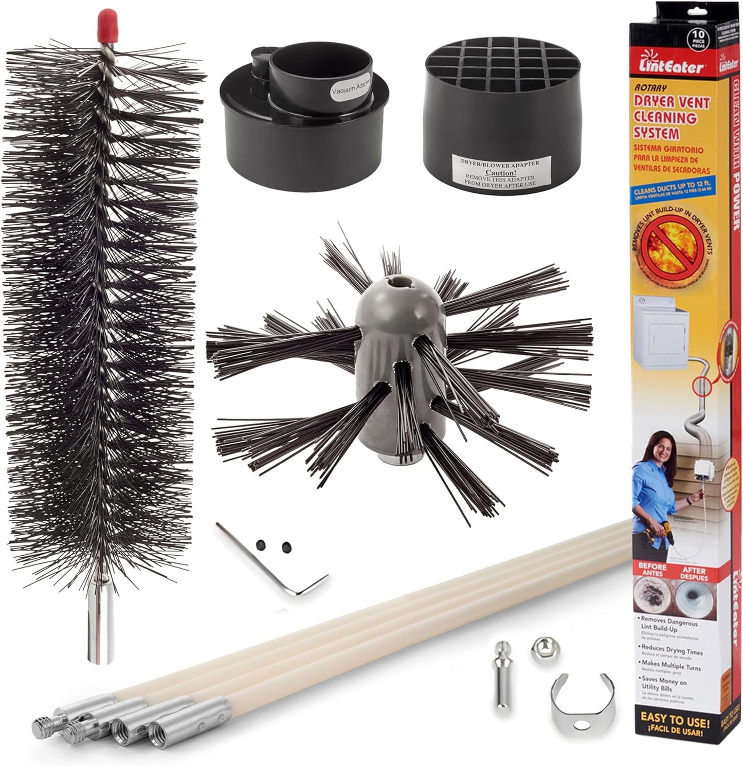 Kit limpiador rotatorio conductos secadora RLE202