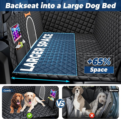 Funda asiento trasero perro dura 450lb extensor F150 RAM Tundra