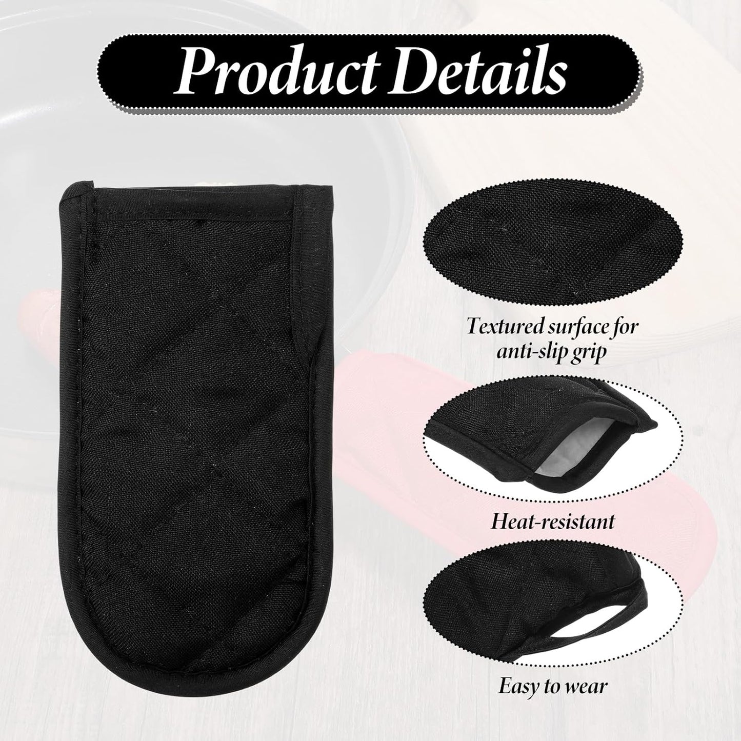 Fundas para mango de sartén de hierro fundido resistente al calor