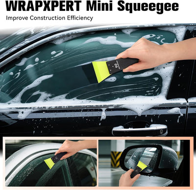 2 Espátulas Mini Escobilla Goma para Limpiar Ventanas