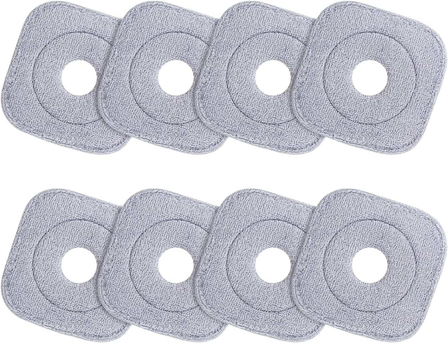 Almohadillas microfibra giratoria mopa True & Tidy set 8