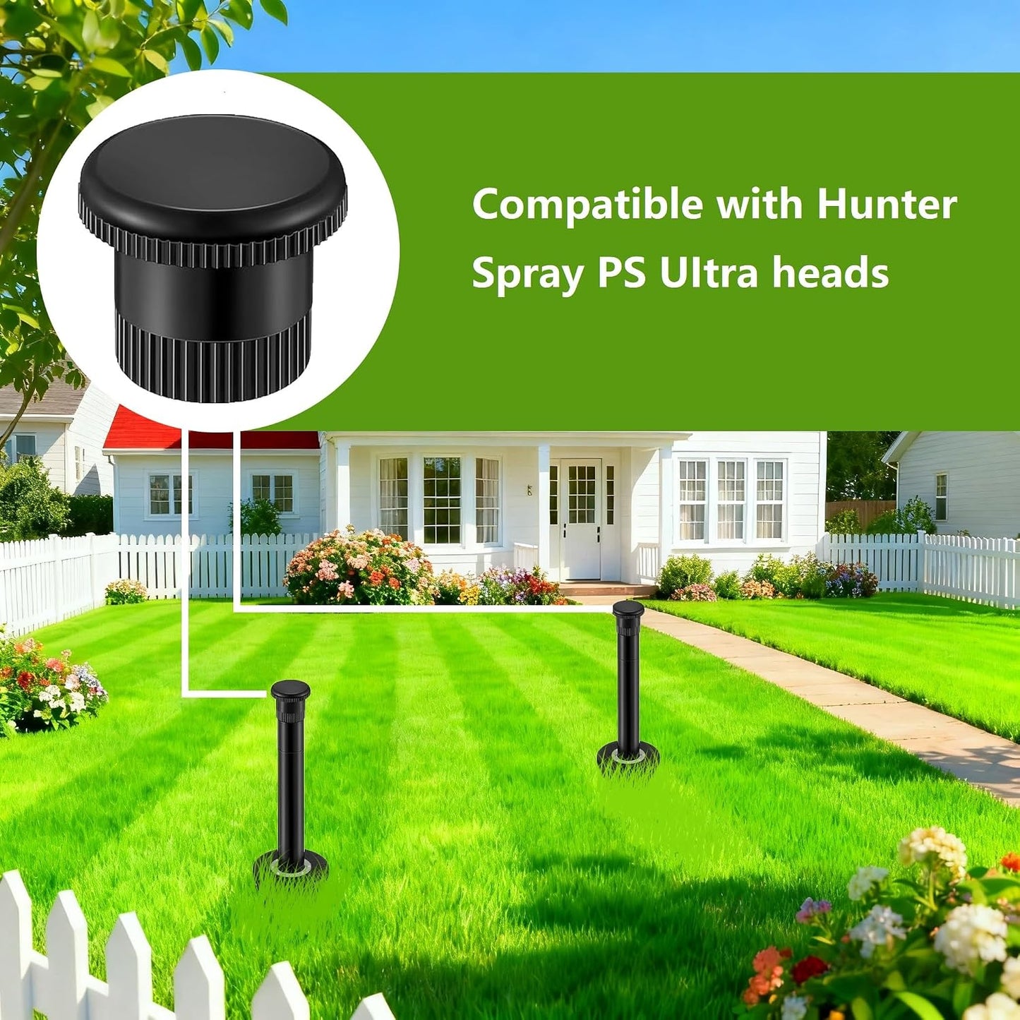 10 Tapos Cabezal Aspersor Hunter Sellos Fluoroelastomer