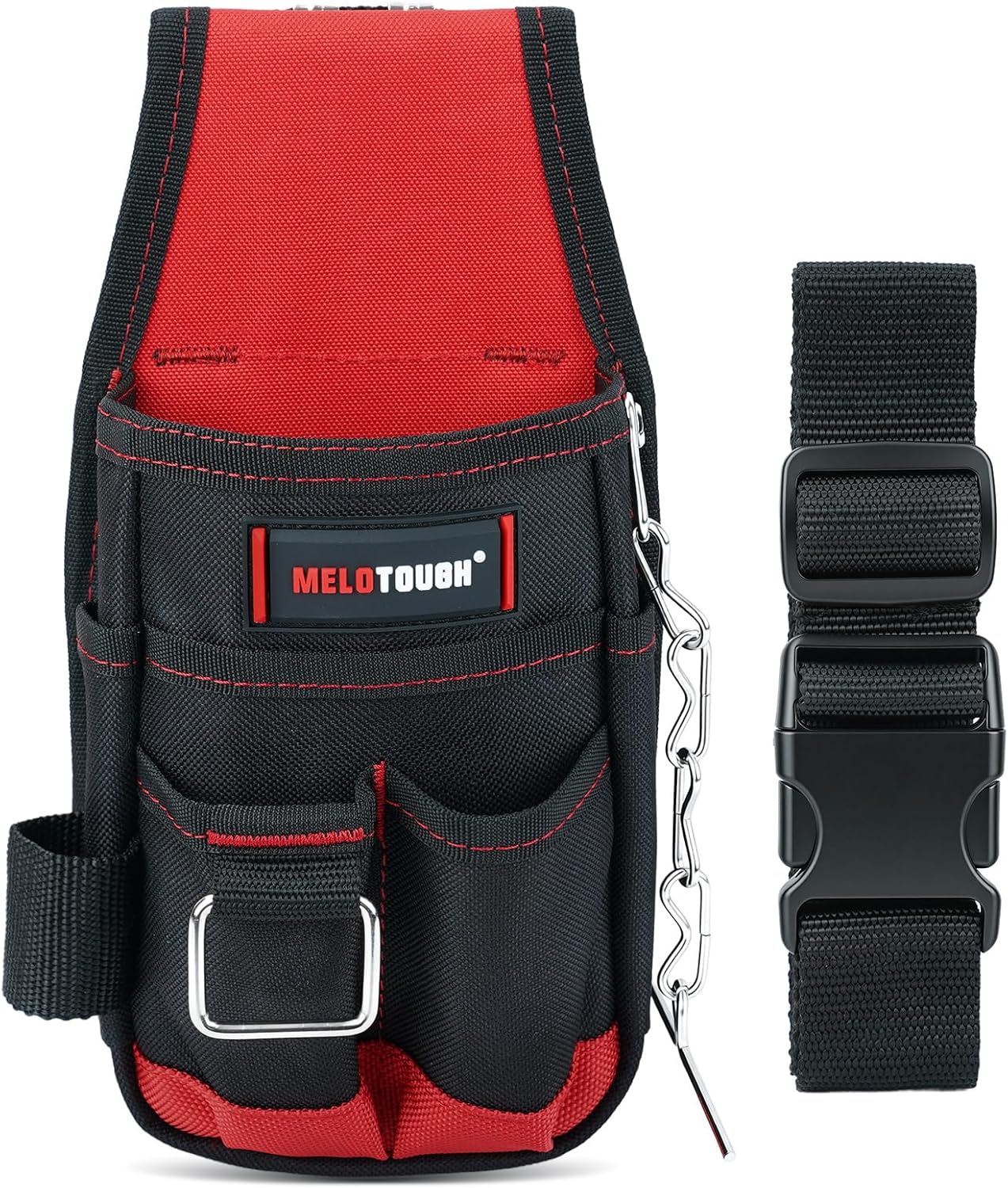 Bolsa herramientas cinturón clip utilitaria electricista