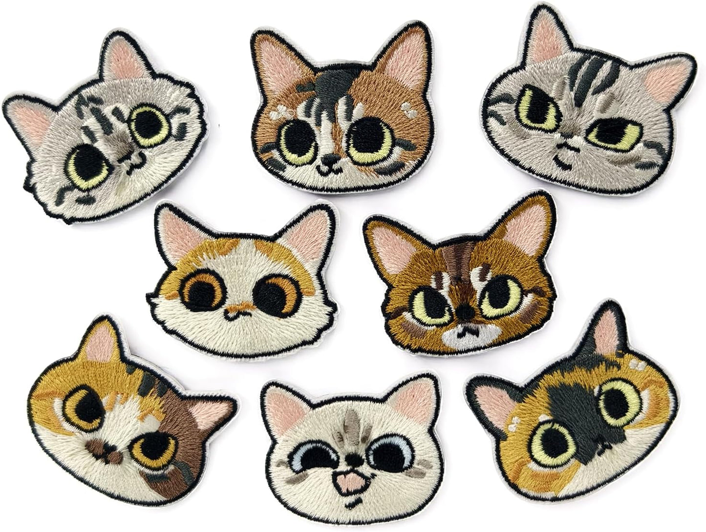 8 imanes gato para nevera taquilla pizarra decoración