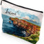 Bolsa maquillaje souvenir Irlanda para viajeras mujeres