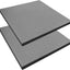 Cubierta fibra vidrio 24x24pulg paquete 2 hojas moldeadas FRP