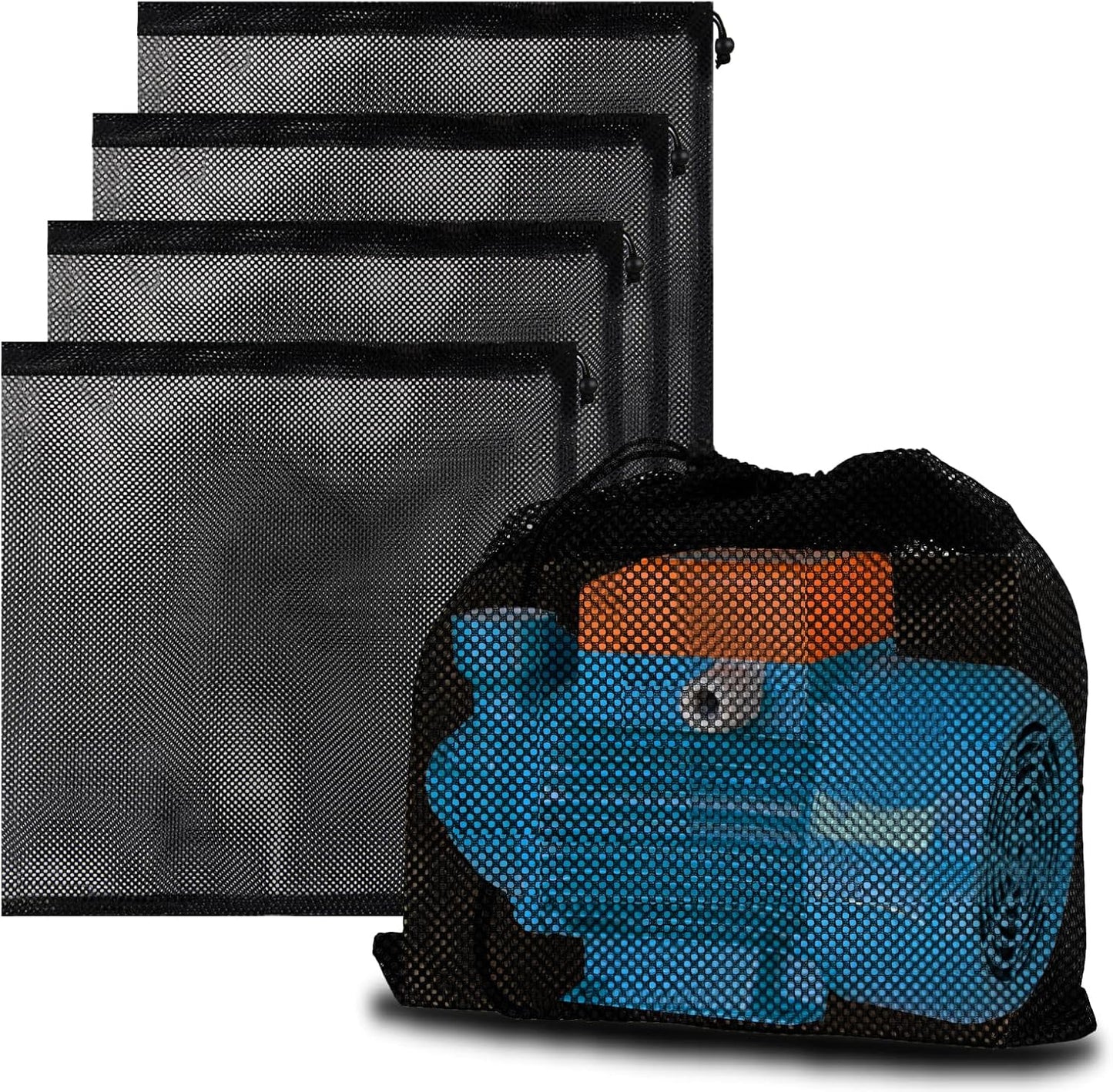 Bolsa filtro bomba estanque 4 pzas malla