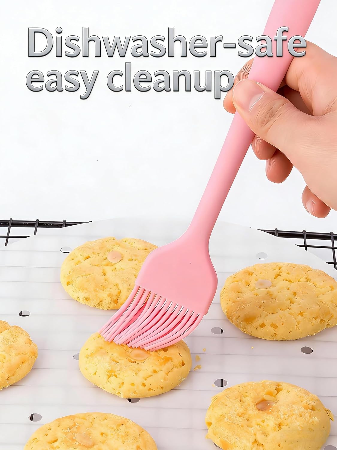 3 Pzas Cepillos Silicón para Horno Lavavajillas