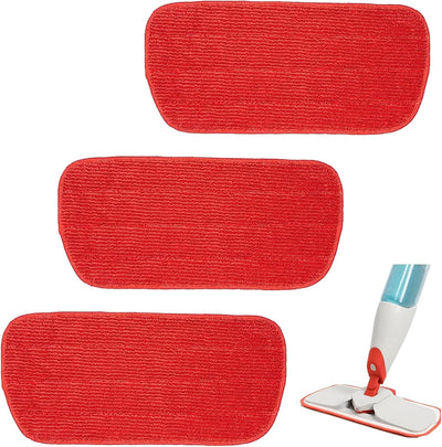 3 Pzas Almohadillas Microfibra OXO Good Grips Reutilizables Rojo