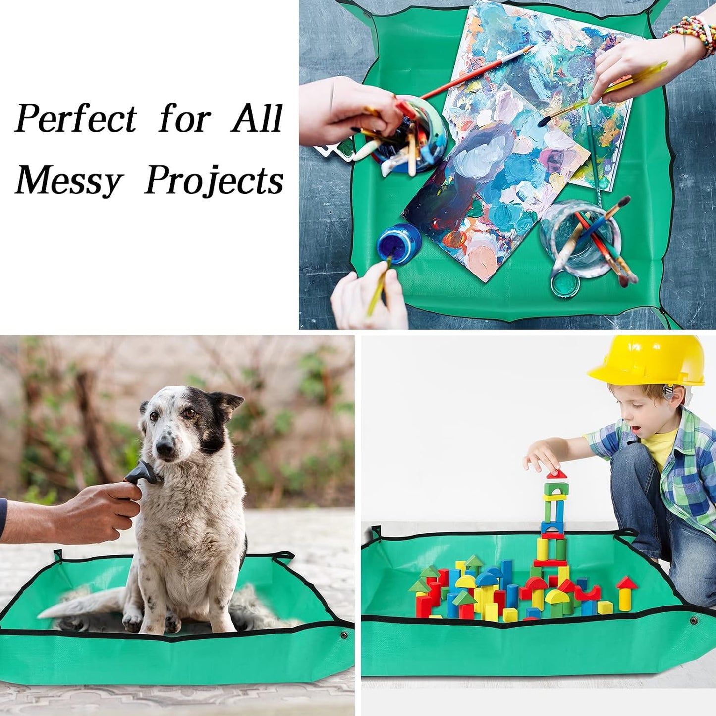 Tapete trasplante plantas interior impermeable 26.8x26.8
