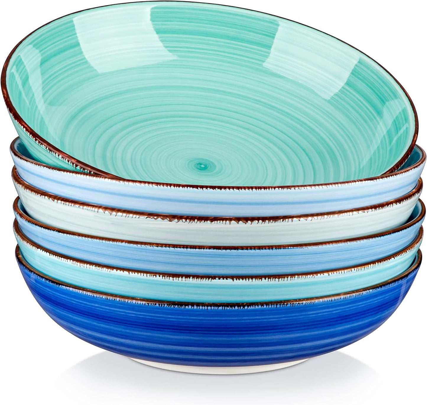 Set 6 y 4 Cuencos Pasta 38-46oz